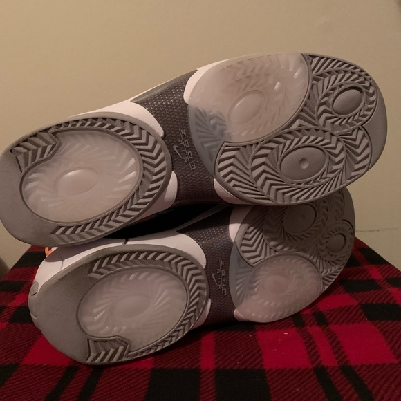 Womens Nike Air Swoopes II White/Orange PulseSz 10 - Picture 3 of 5